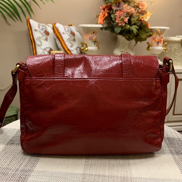 Vintage Marc Jacobs Red Leather Crossbody - Picture 3 of 13